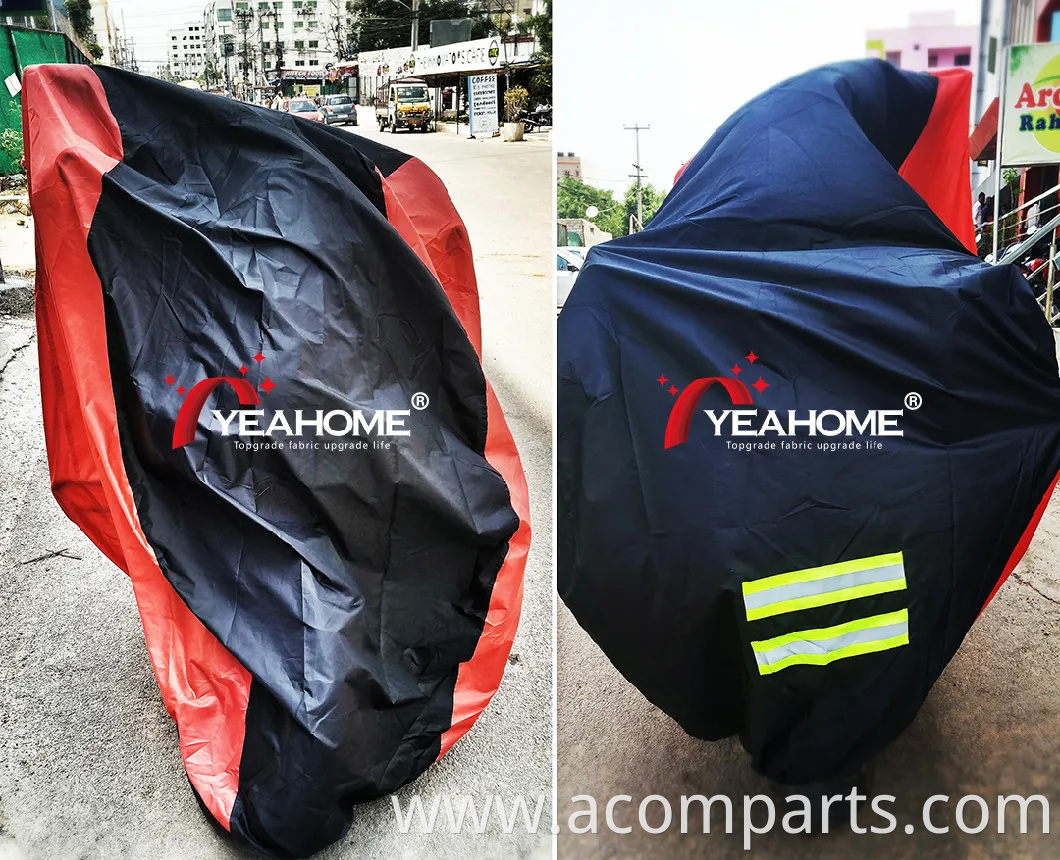 Outdoor Fashion Color Waterproof Anti-UV Motorcycle Body Cover